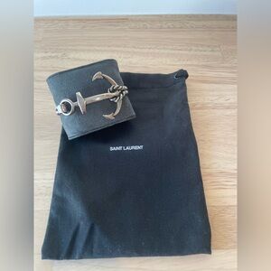 Saint Laurent Anchor Cuff Bracelet